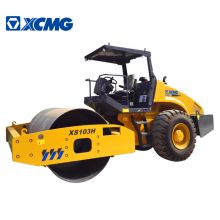 XCMG Official 10 Ton Small Road Rollers XS103H Single Drum Vibratory Road Roller for Sale